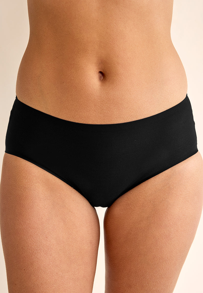 Chantelle 2 Pack Soft Stretch No VPL Hipster Brief - Black