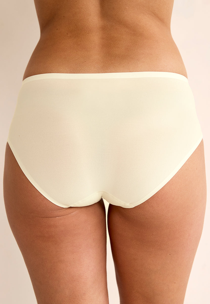 Chantelle 2 Pack Soft Stretch No VPL Hipster Brief - Ivory