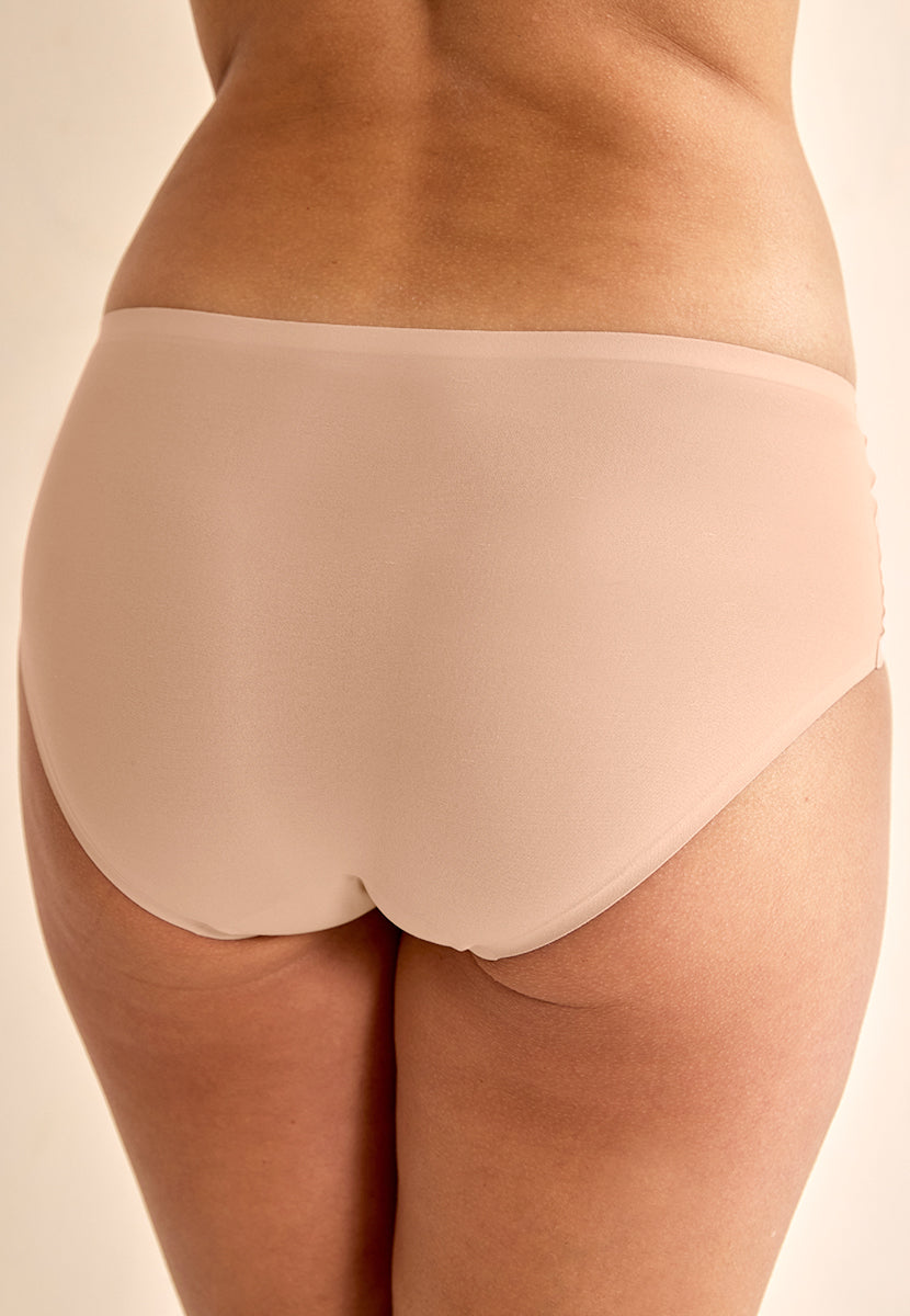 Chantelle 2 Pack Soft Stretch No VPL Hipster Brief - Nude