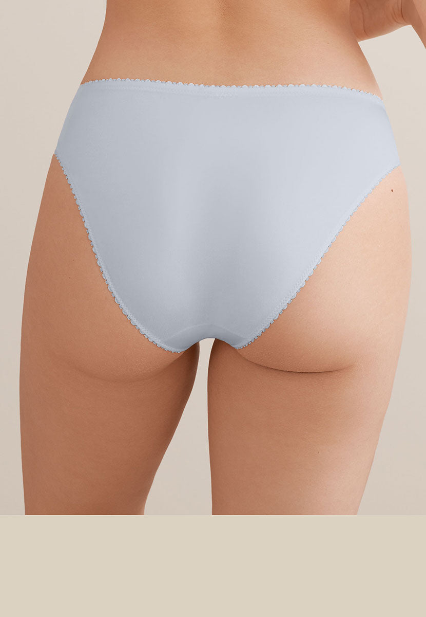 Conturelle Provence Bikini Brief - Ice Blue