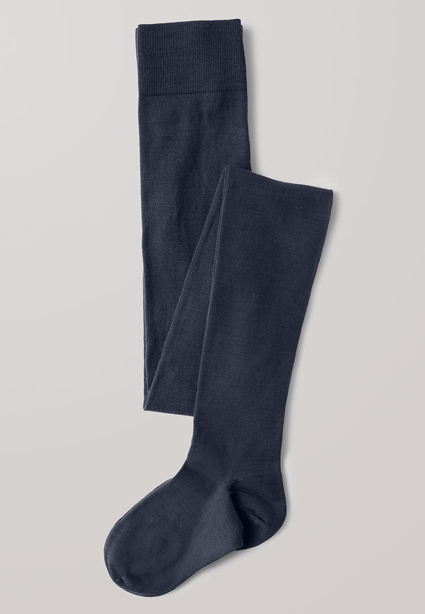 FALKE Soft Merino Tights - Dark Navy