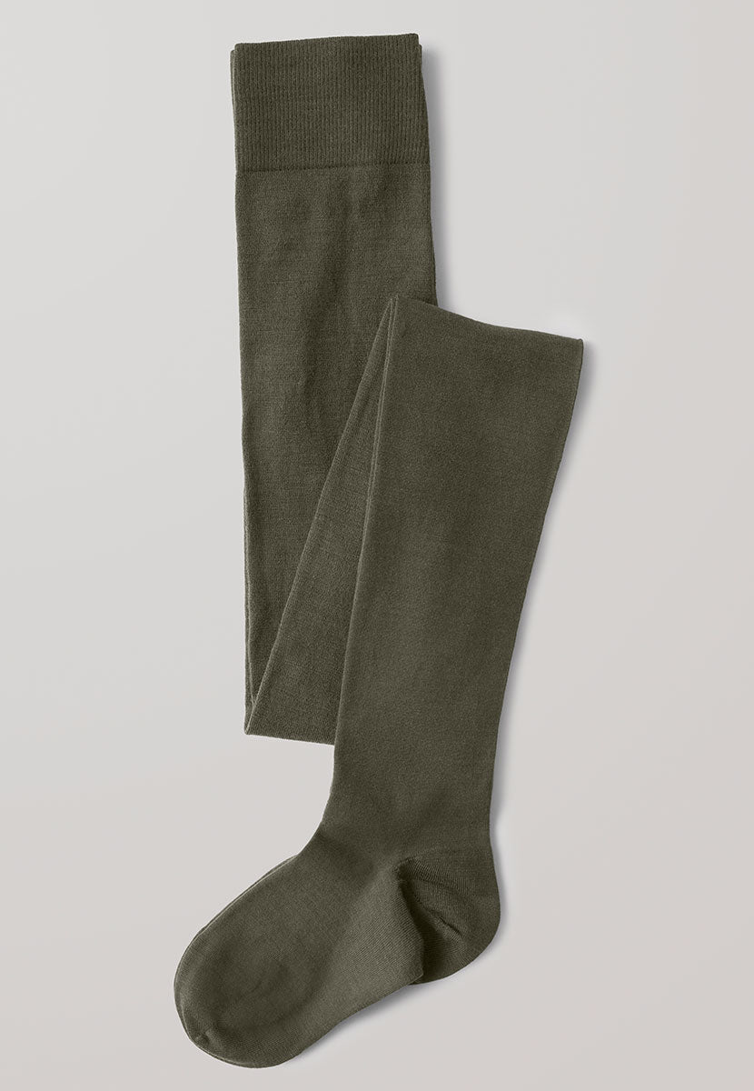 FALKE Soft Merino Tights - Khaki