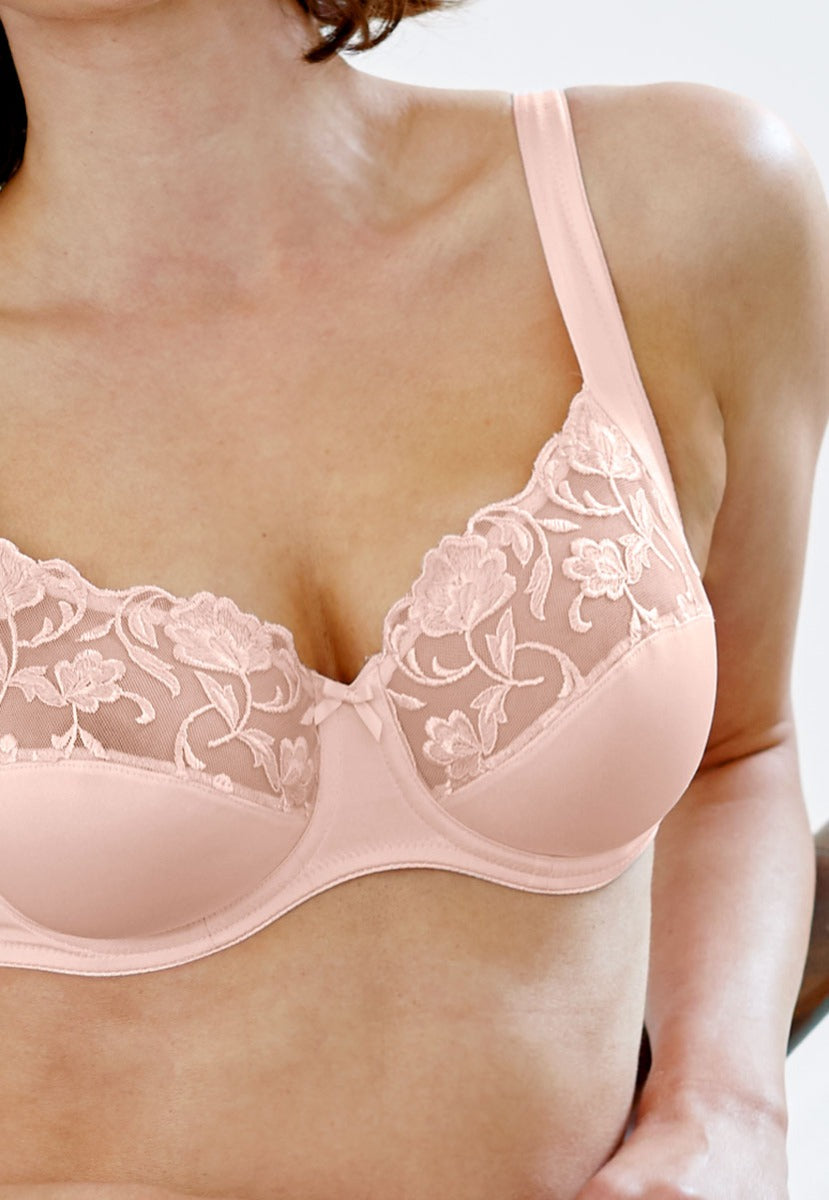 Felina Moments Underwired Bra - Dusty Rose