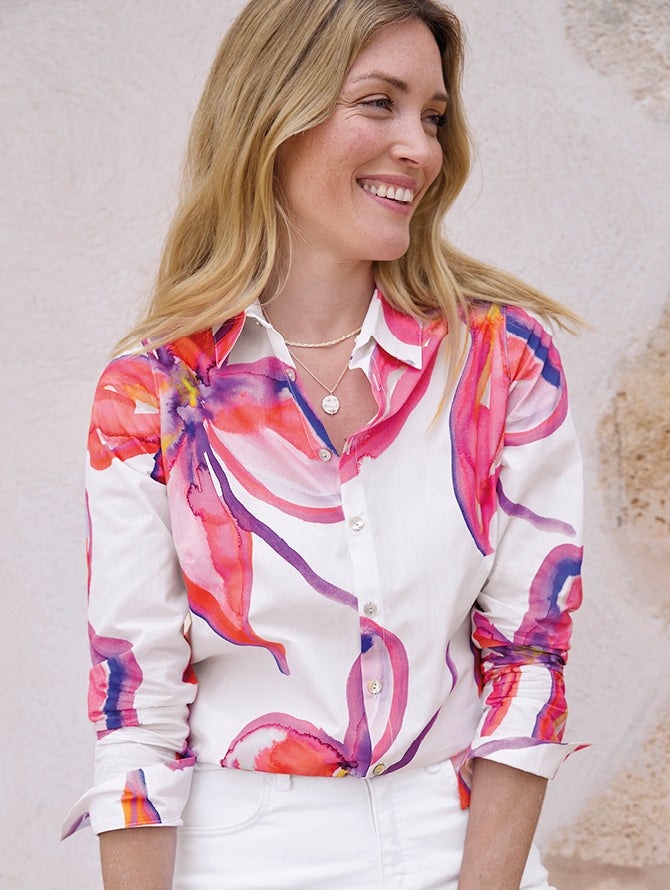 Suzi Cotton Top - Ladies Fashion | Bella di Notte