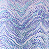 Blue Spot Wave Print
