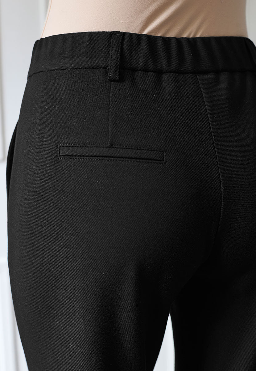 TONI Carrie Tailored Trouser - Black Back Detail View