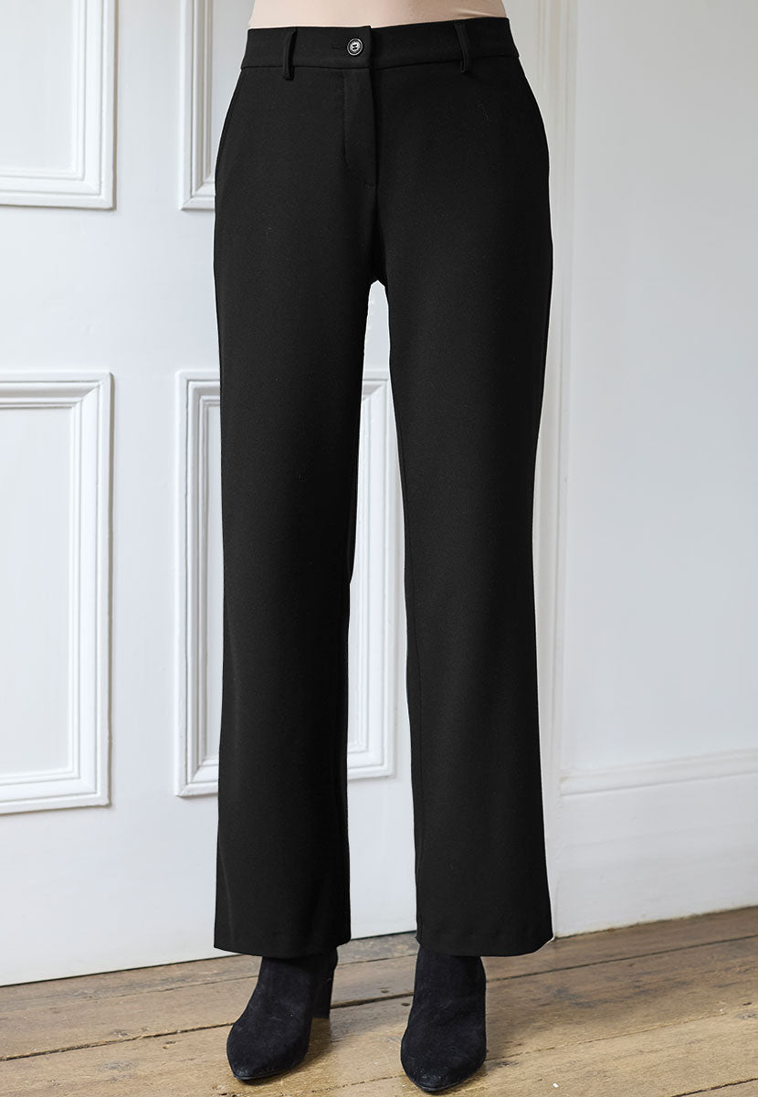 TONI Carrie Tailored Trouser - Black Front Alt View