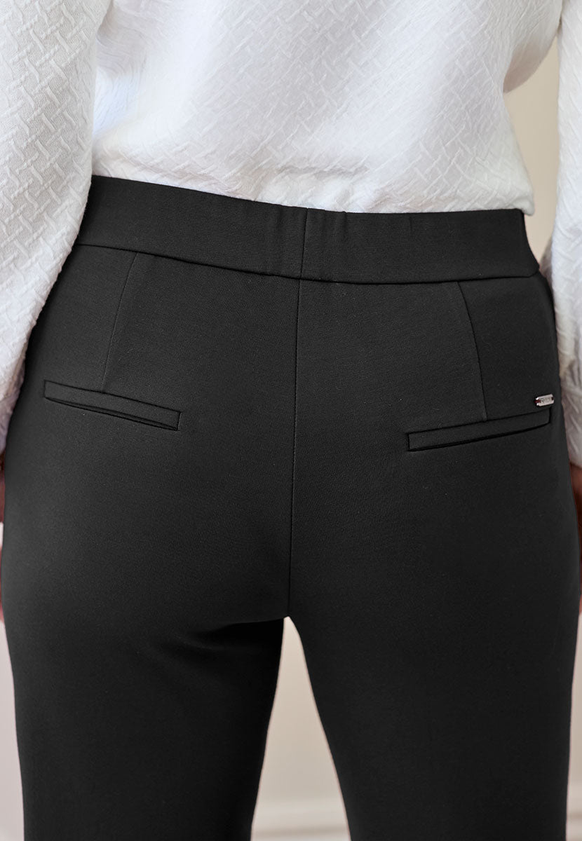 TONI Wide Leg Jenny Trouser - Black