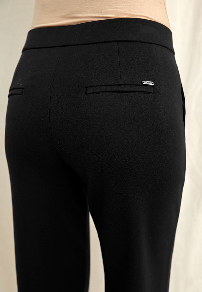 TONI Jenny Wide Leg Trouser - Black
