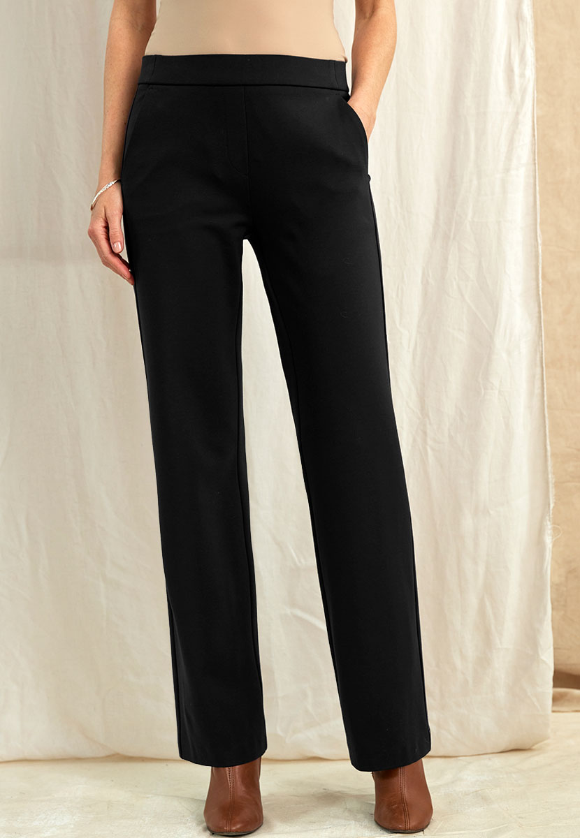 TONI Jenny Wide Leg Trouser - Black