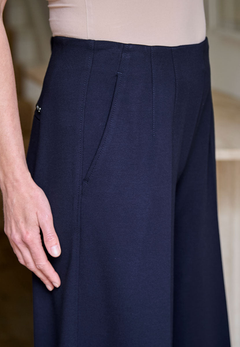 TONI Jenny Extra Wide Leg Trouser - Dark Navy
