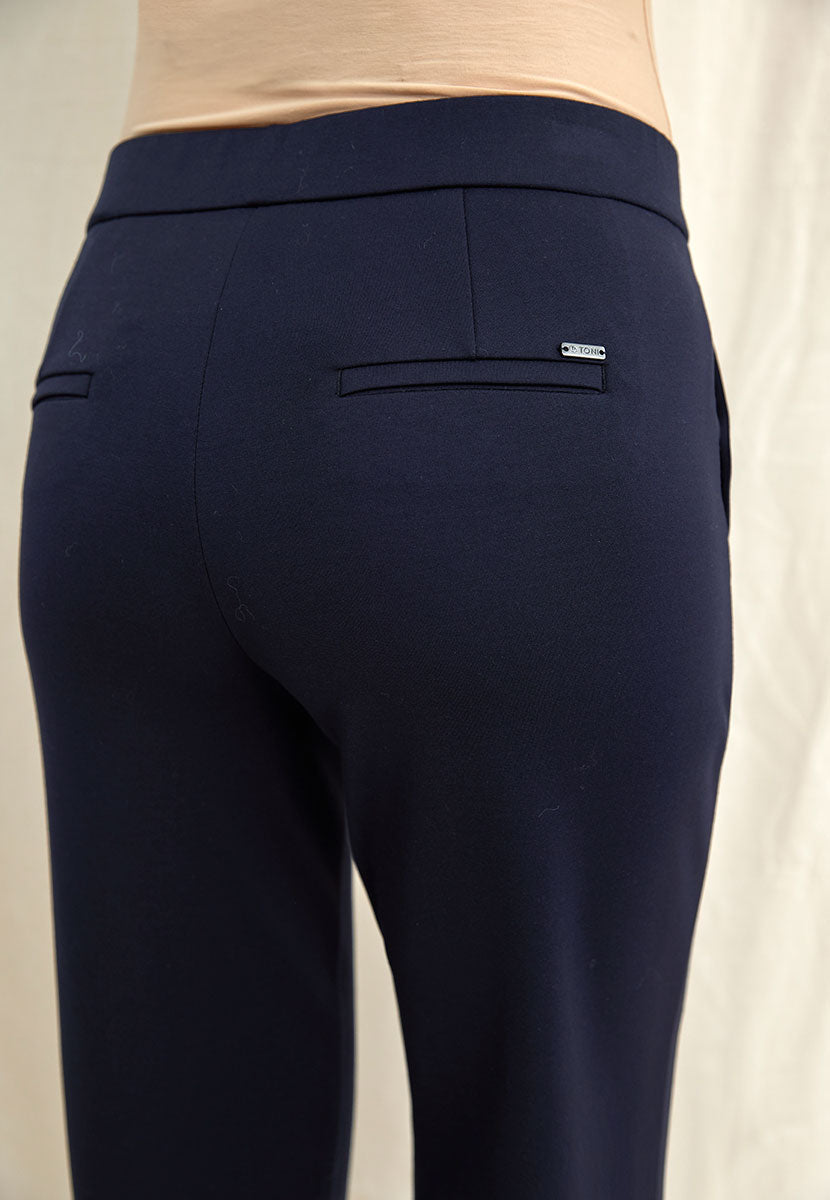 TONI Jenny Wide Leg Trouser - Dark Navy