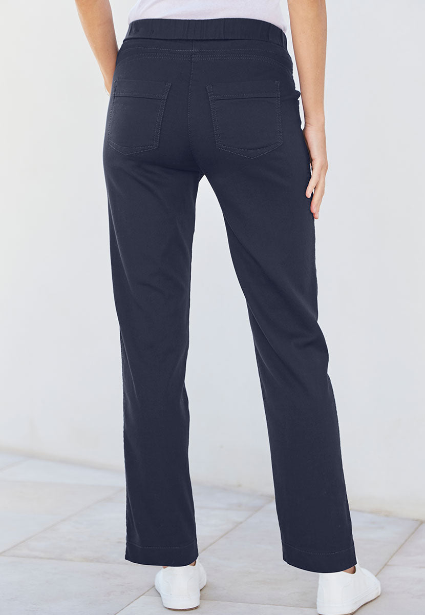 TONI Sue Tapered Trouser - Dark Navy