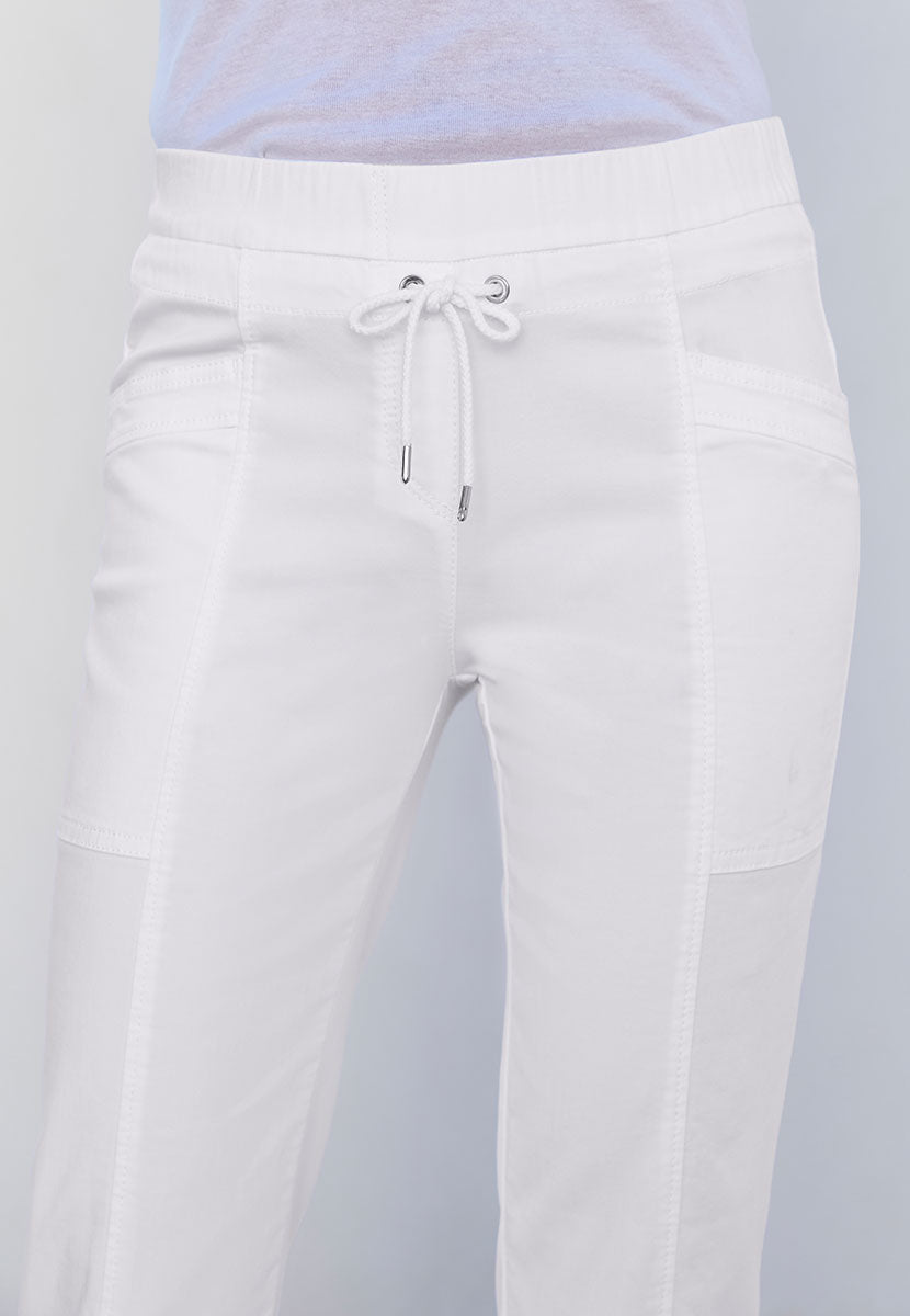 TONI Sue Tapered Trouser - White