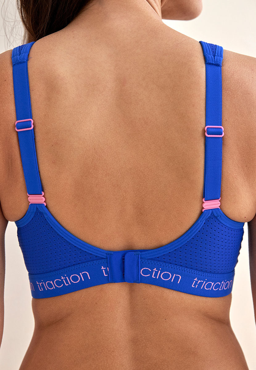 Triumph Triaction Non-Wired Sports Bra - Racing Blue