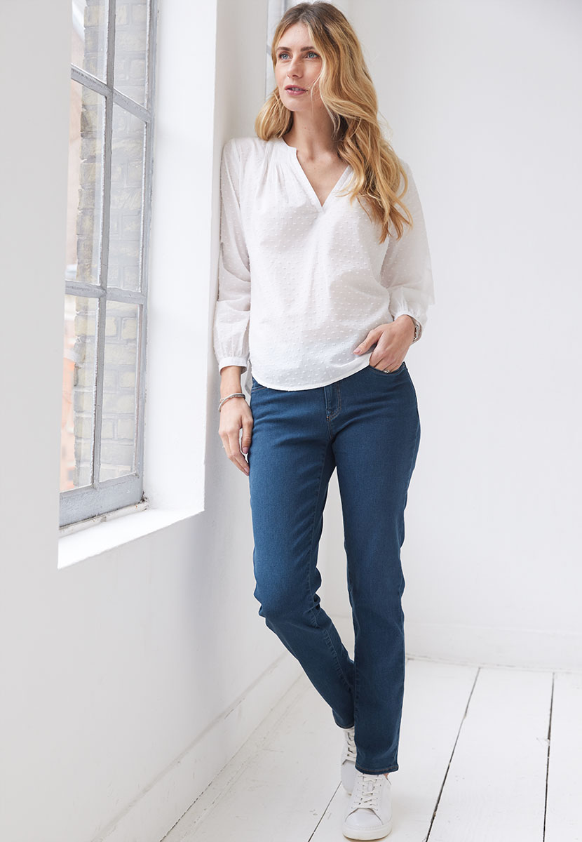 BRAX Premium Denim Carola Fit Jeans 30 Inch Leg - Mid Denim