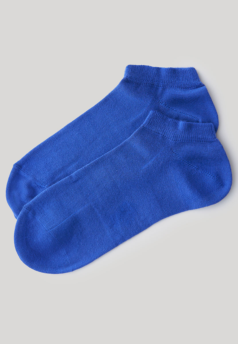 FALKE 2pk Active Breeze Trainer Socks - Lapis Blue