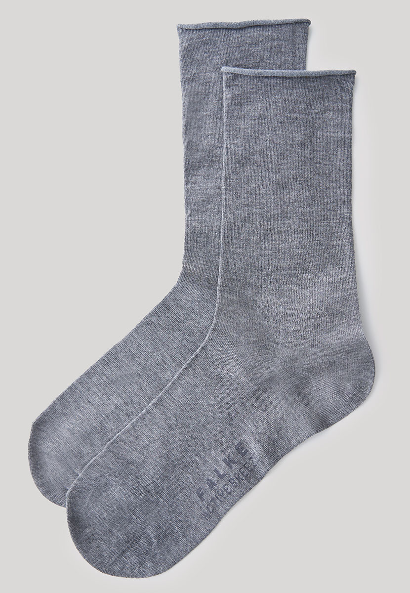 FALKE 2pk Active Breeze Ankle Socks - Light Grey