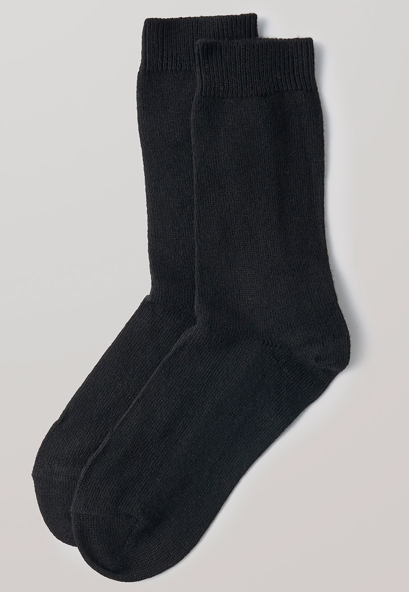 FALKE Cosy Wool Ankle Sock - Black