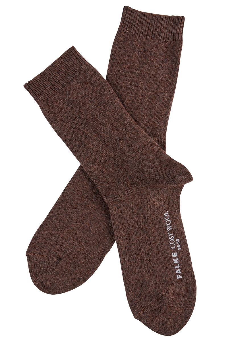 FALKE Cosy Wool Ankle Sock - Brown