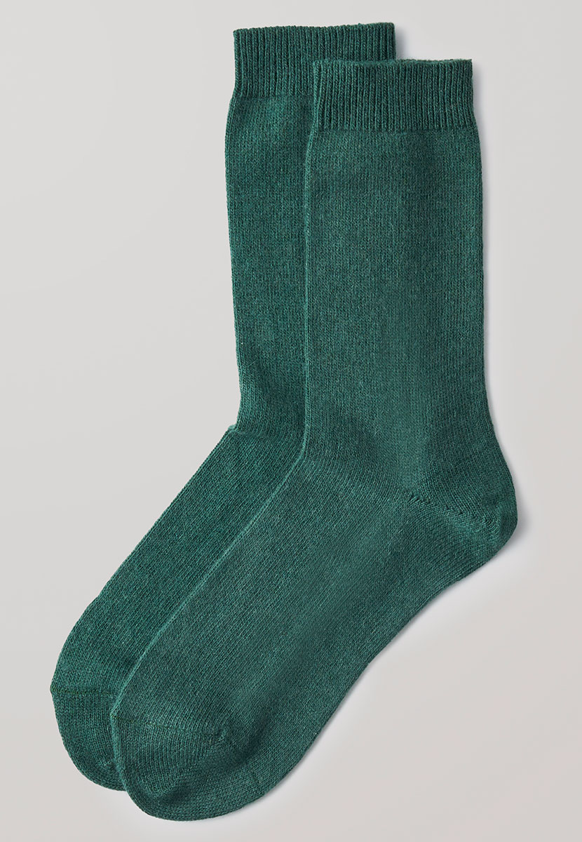 Falke- Cosy Wool Ankle Sock - Deep Forest