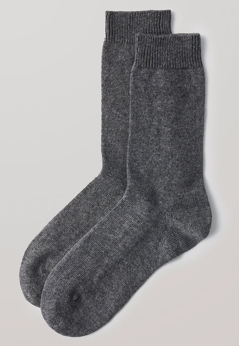 FALKE Cosy Wool Ankle Sock - Light Grey