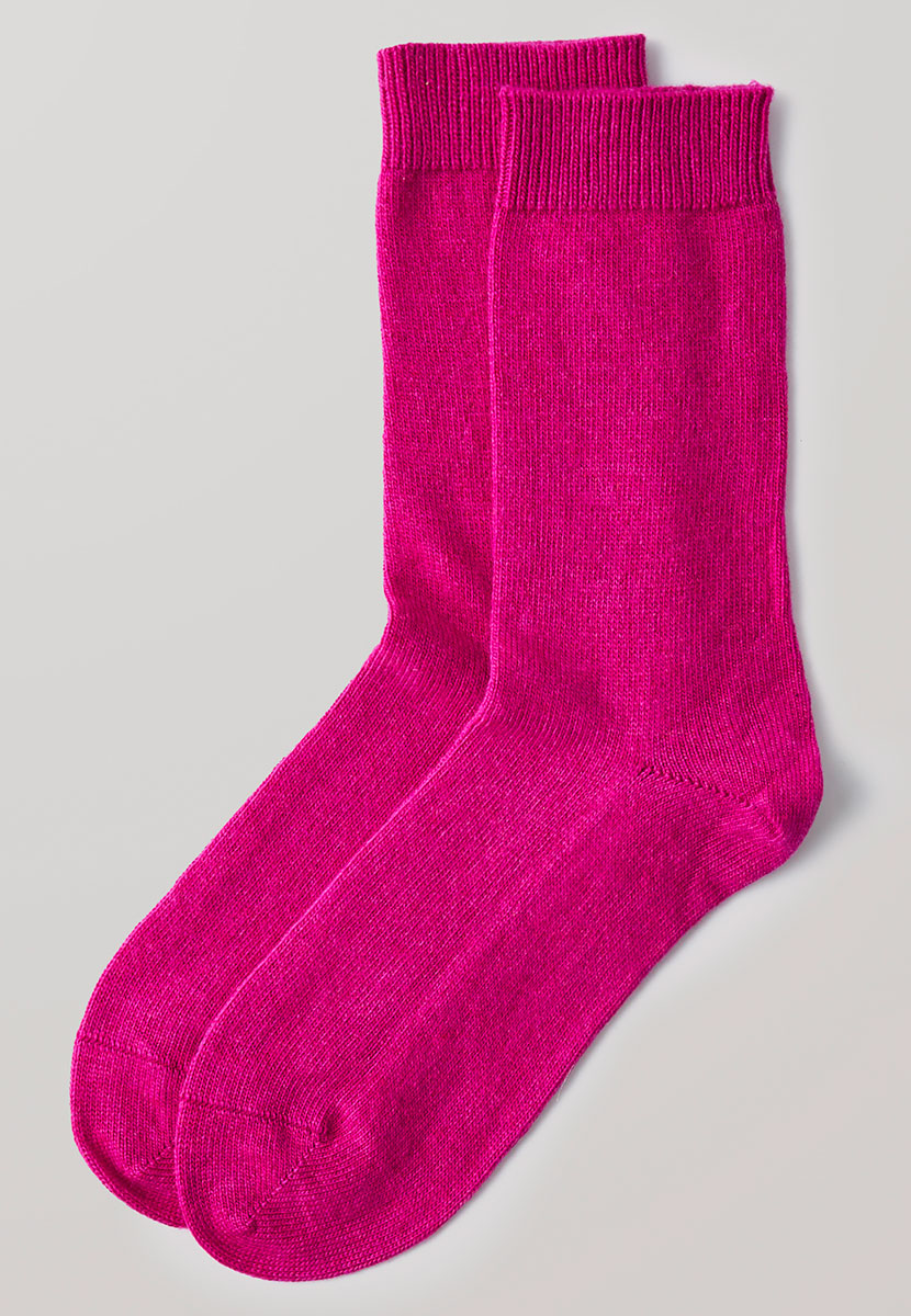 Falke- Cosy Wool Ankle Sock - Raspberry
