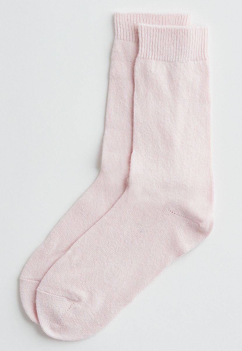 FALKE Cosy Wool Ankle Sock - Soft Pink