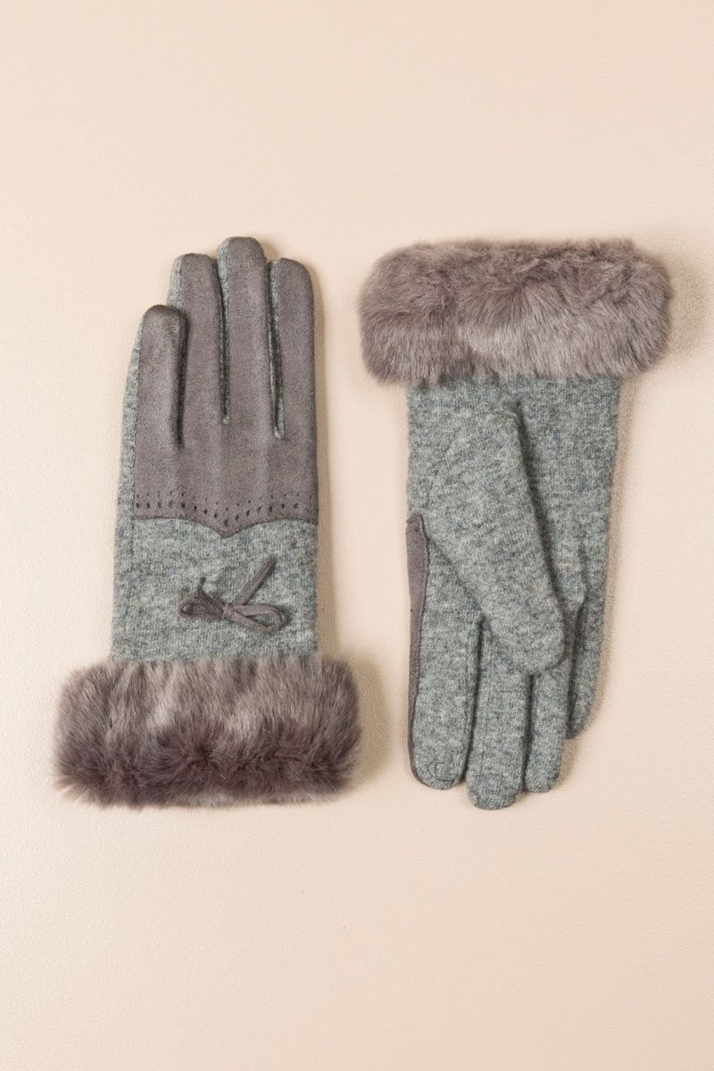 Fergi Gloves Grey