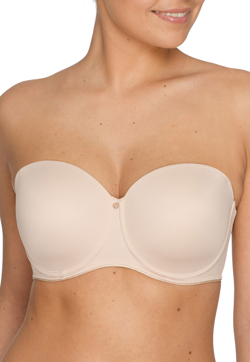 Prima Donna - Pearl Strapless T-Shirt Bra Underwired Nude