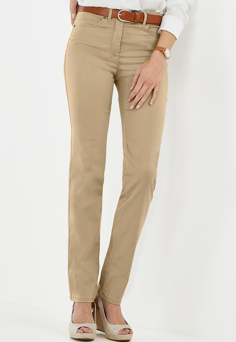 Toni - Be Loved Trousers 30 Inch Leg Trouser - Warm Sand