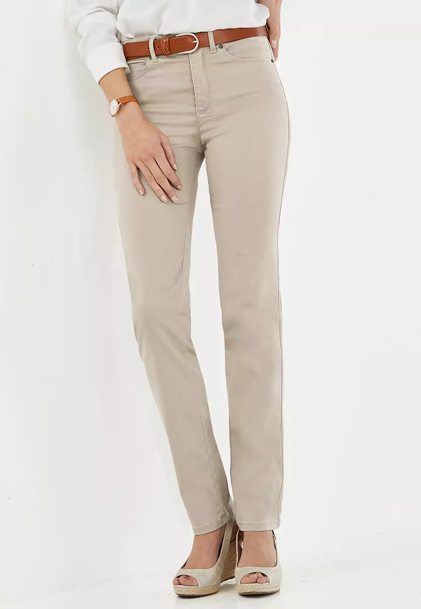 Toni - Be Loved Trousers 30 Inch Leg Trouser - Warm Sand