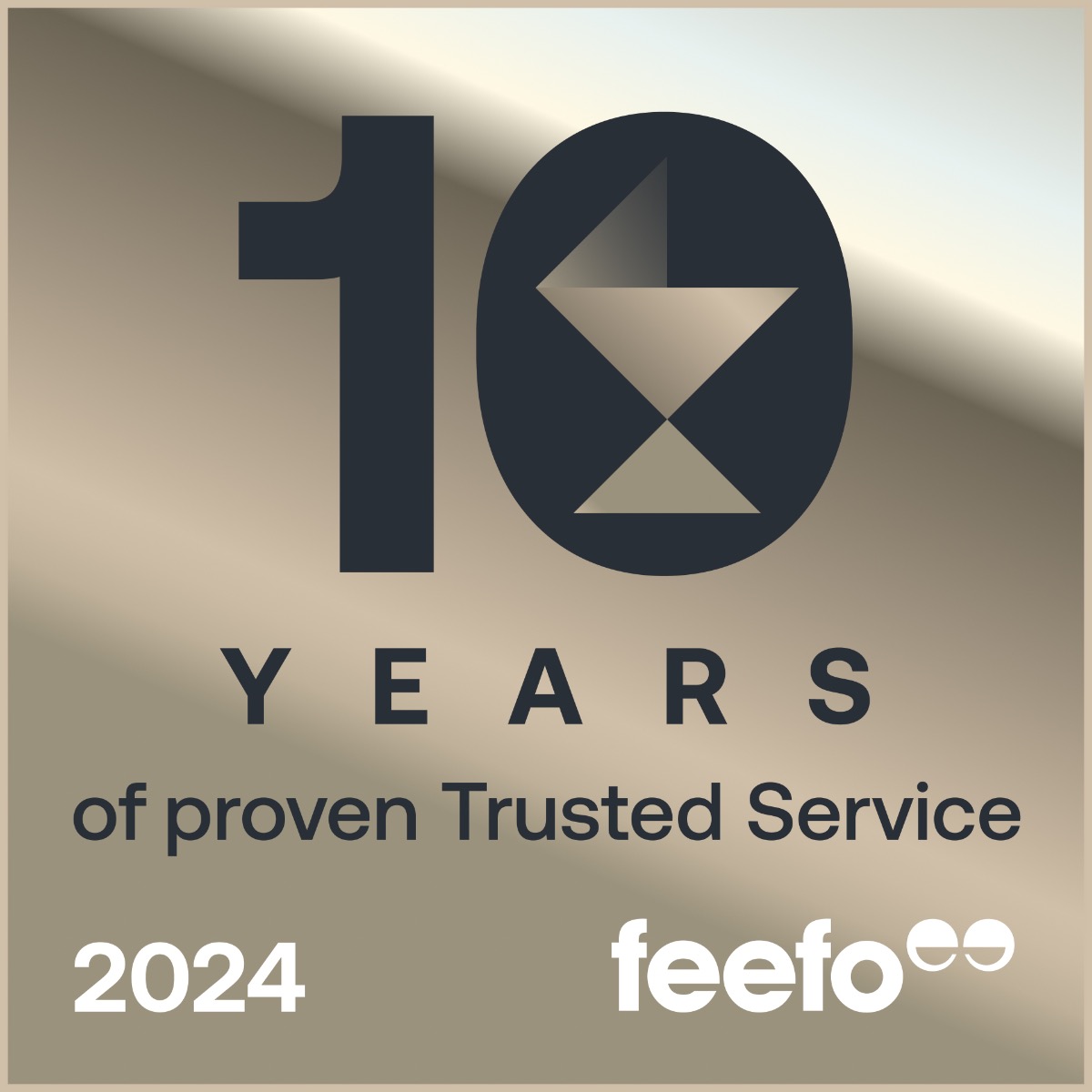 Feefo Platinum Trusted Service Award 2023